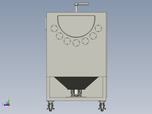 土豆块的前处理设备右视缩略图