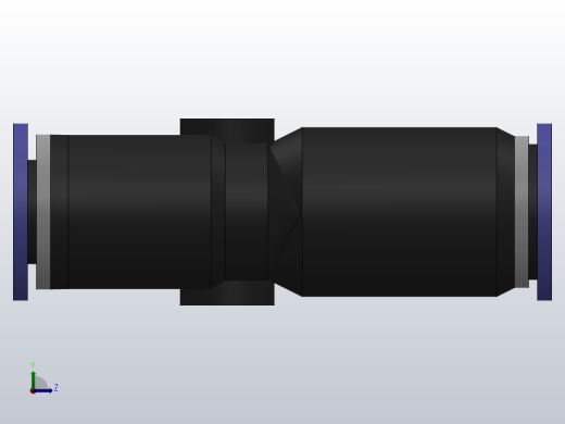 PY塑料Y三通[PY5╱32]左视缩略图