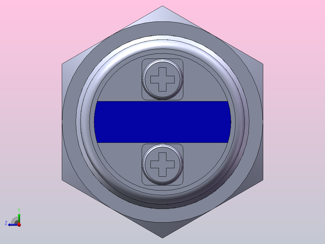 GQ19[GQ19B_10]红波按钮开关指示灯右视图