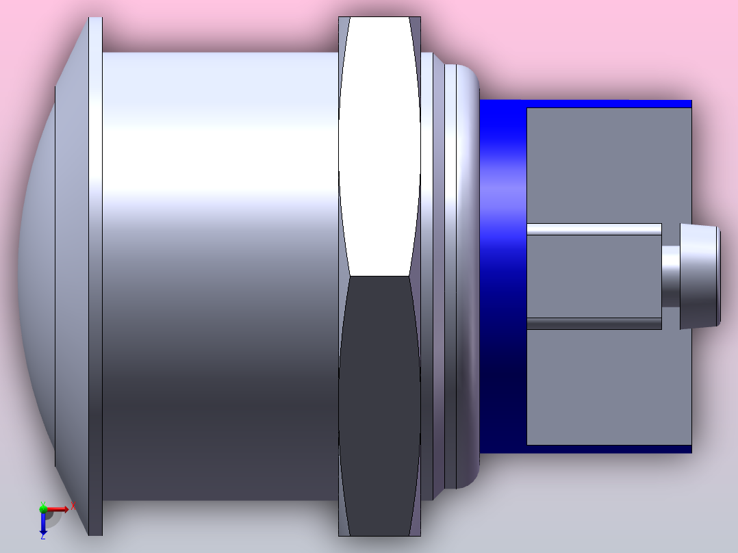 GQ19[GQ19B_10]红波按钮开关指示灯俯视图