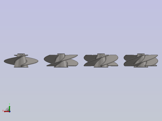 喷水推进器叶轮SolidWorks设计JX5后视缩略图