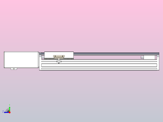 皮带直线轴半封闭可选导轨TPA-HNB-175D-140-L350-MR-Y-P75-N3右视缩略图