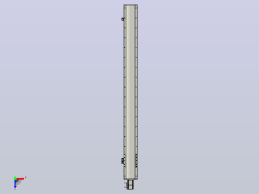 MT136BS半封闭丝杆滑台[MT136BS.L#.1450.BC.P40.C3]俯视缩略图