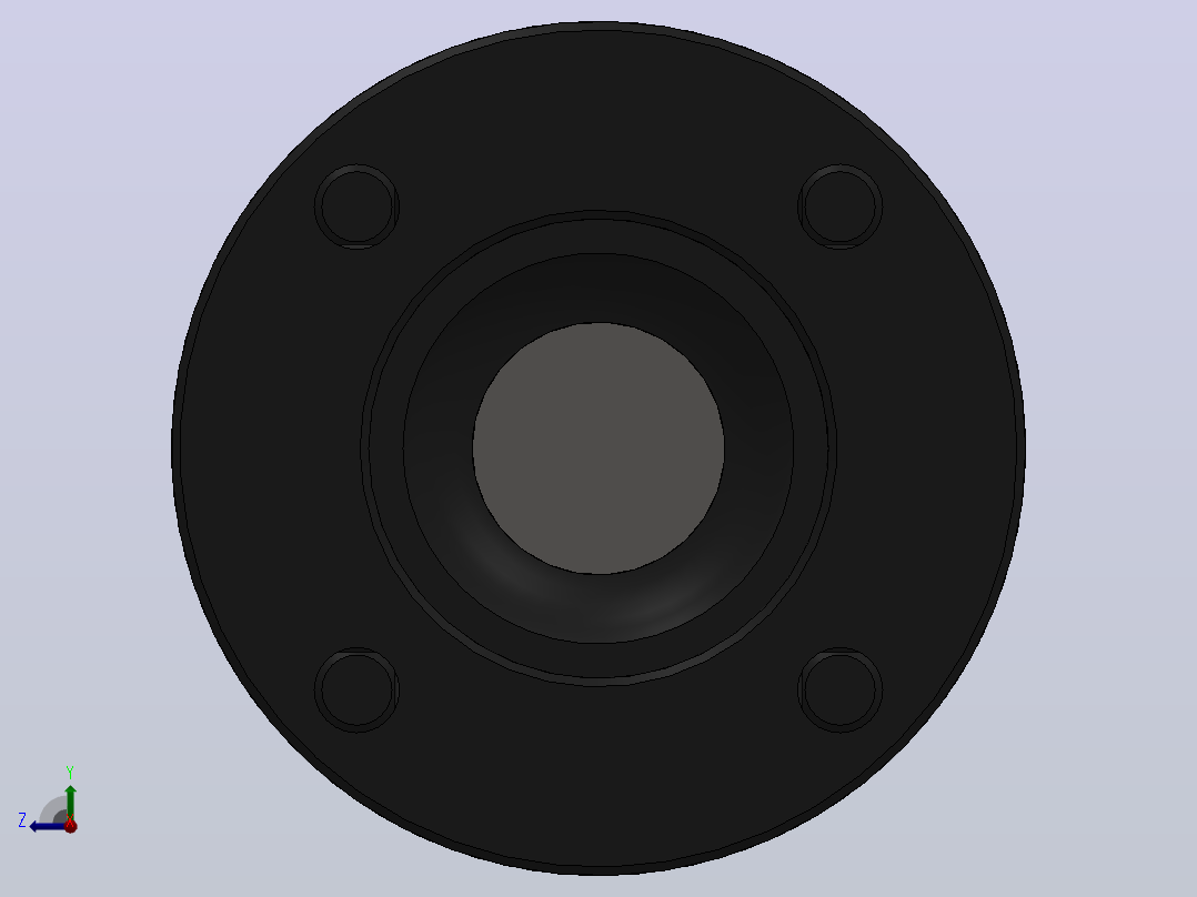 SW-I58-C-128SWC-1型--轻型十字轴式万向联轴器右视图