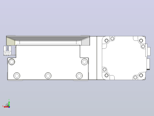 滚珠丝杠直线轴内置导轨TPA-GCR-150-2010C-L1100-MR-M75-N3后视缩略图