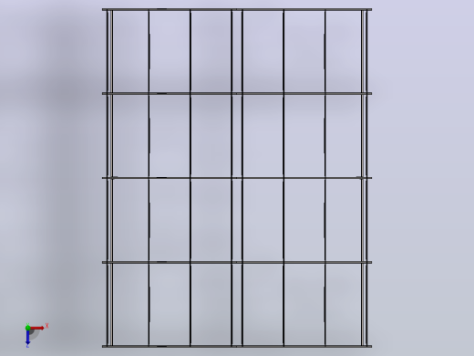 钢结构厂房15x20x9m钢结构俯视缩略图