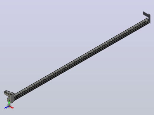 皮带直线轴半封闭可选导轨TPA-HNB-65S-90-L2800-RU-C-P10-N3