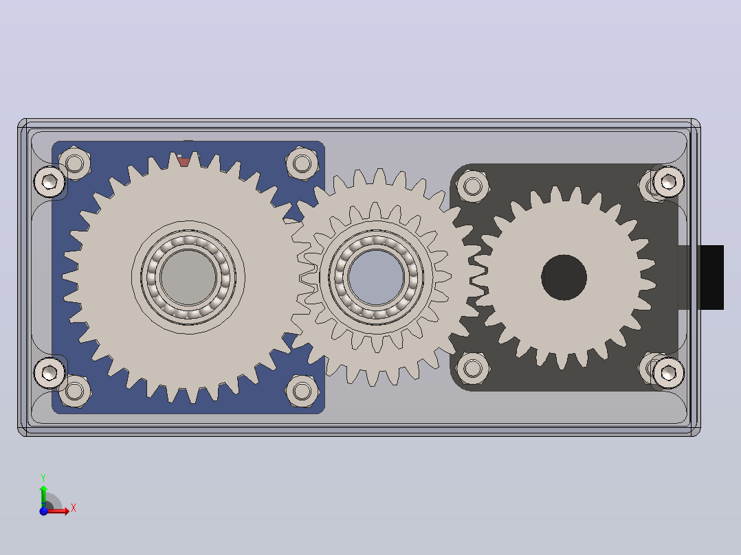 Linear+Actuator+—+线性执行器前视图