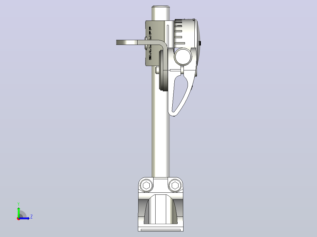 输送机传感器支架巴鲁夫BAV BP-PH-00065左视图