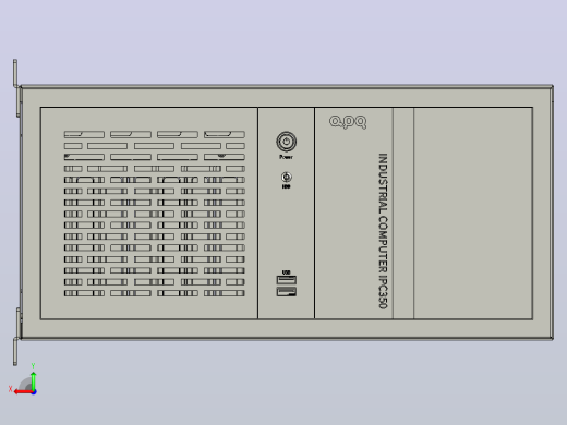 IPC350L-立放 工控机 IPC350后视缩略图