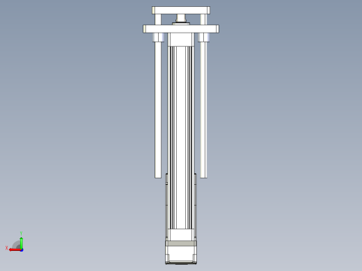 轻载电动缸TPA-ESR40-1210C-L250-MR-QDX-W-P40-C3后视缩略图