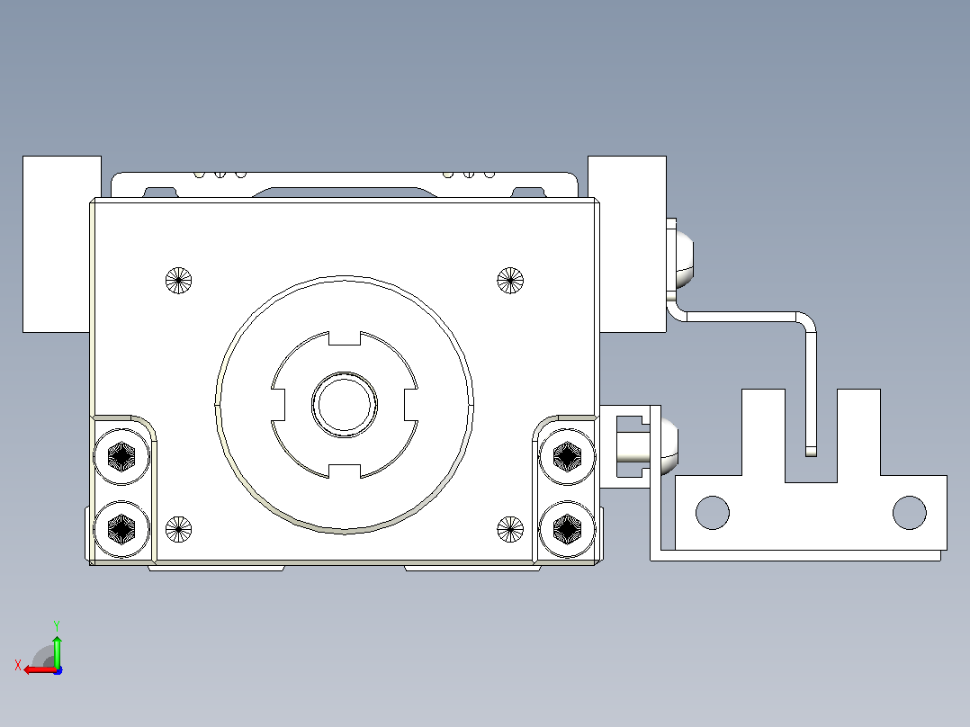钢基模组TPA-KNR-5002C-150A1-M-H0S1后视图