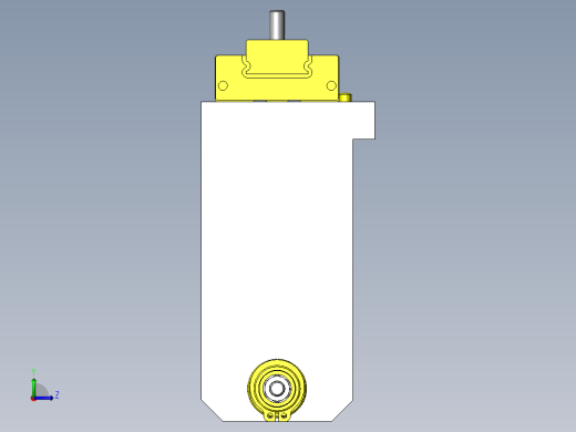 管材夹紧机械夹具左视缩略图