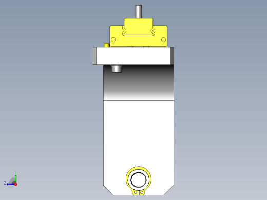 管材夹紧机械夹具右视缩略图