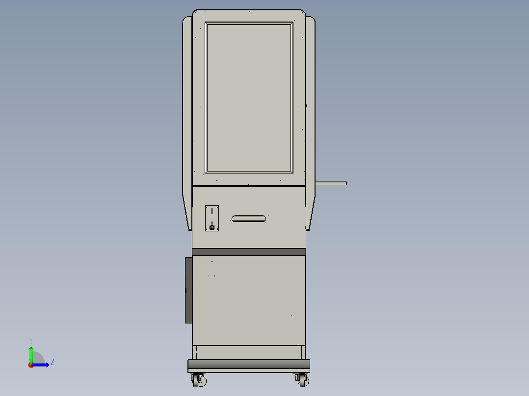 微信打印机左视图