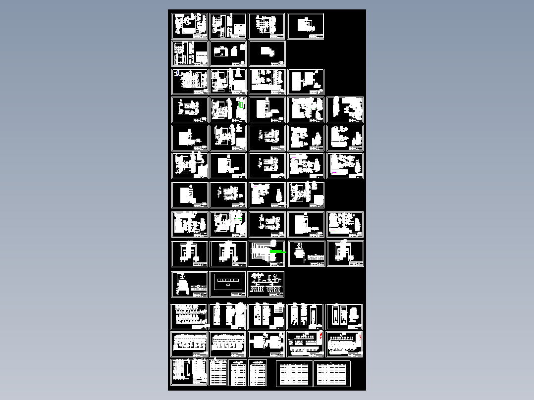 35KV变电站全套电气二次设计图纸