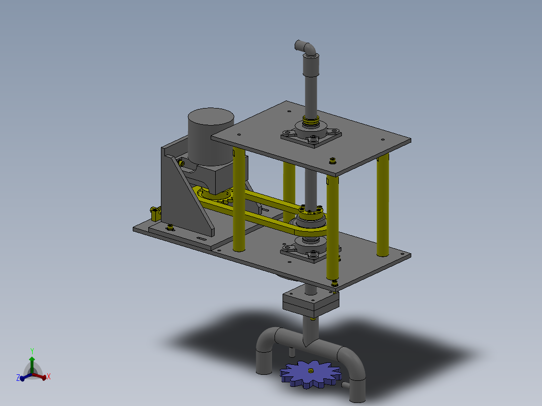 M5 旋转式零件清洗组件