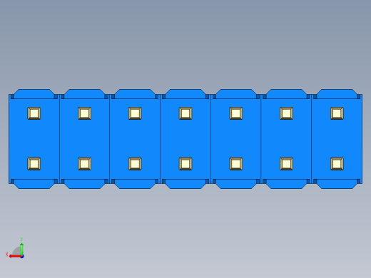 彩色公头100mil（2.54mm）系列-DS1021_blue_2x07p_100mil_Type43_rev1.0后视缩略图