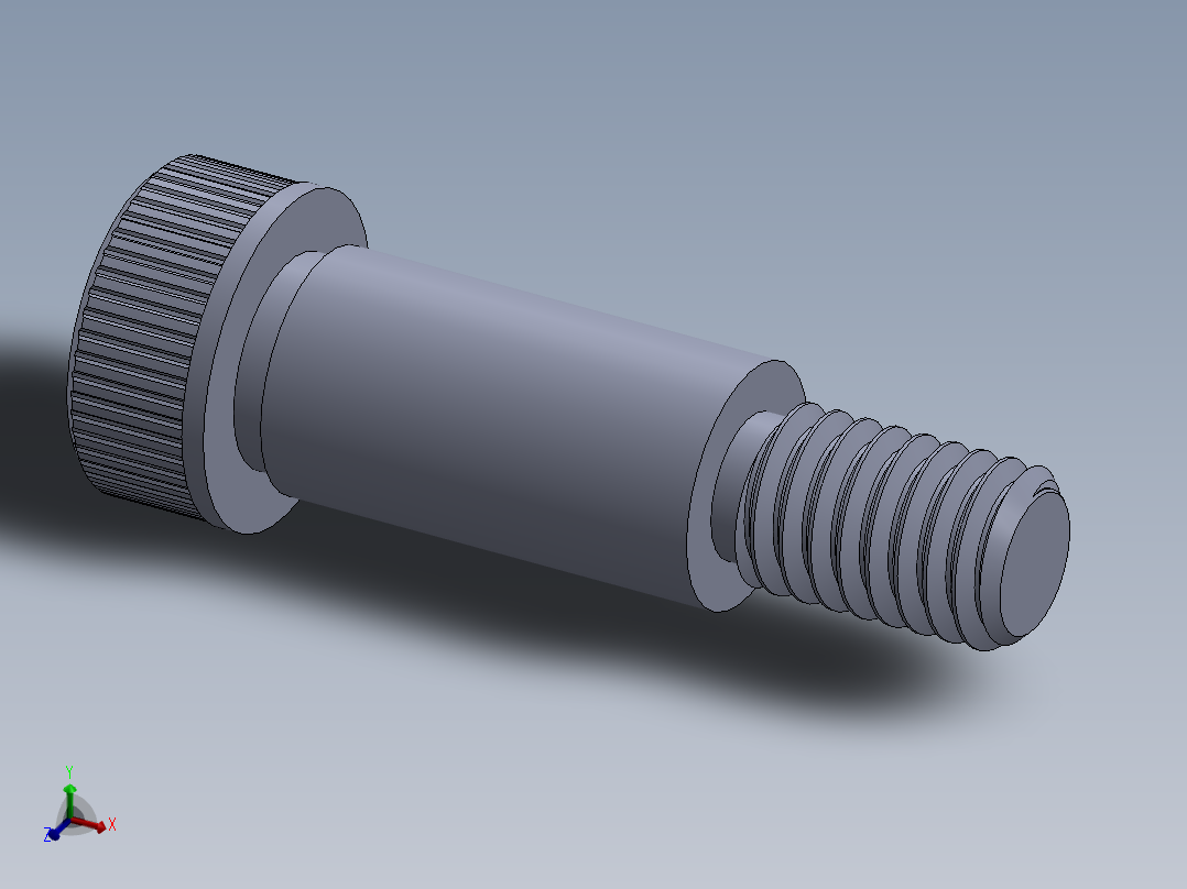 公制SH螺栓选择（DME）-SB DME PM6 x16.SLDPRT主视图