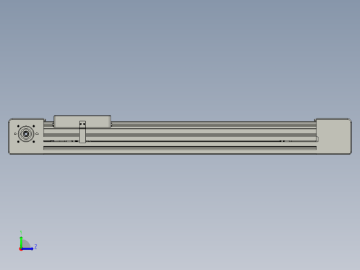 威洛博直线电机模组EB6-L140-S450-光轴左视缩略图