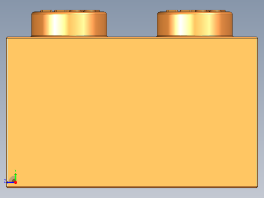 乐高套装 4421基本积木-4153826 - 3002 Bright Orange Brick 2 x 3.STEP右视缩略图