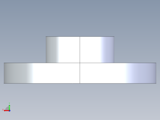CPVC管件23-Sch80_Flange One-Piece_SOC_9851-012_1.25in后视缩略图