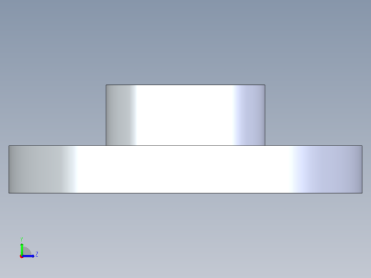 CPVC管件23-Sch80_Flange One-Piece_SOC_9851-012_1.25in左视缩略图