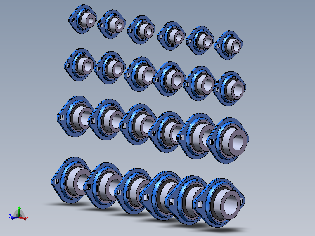 24种SAPFL200带座轴承集合大全