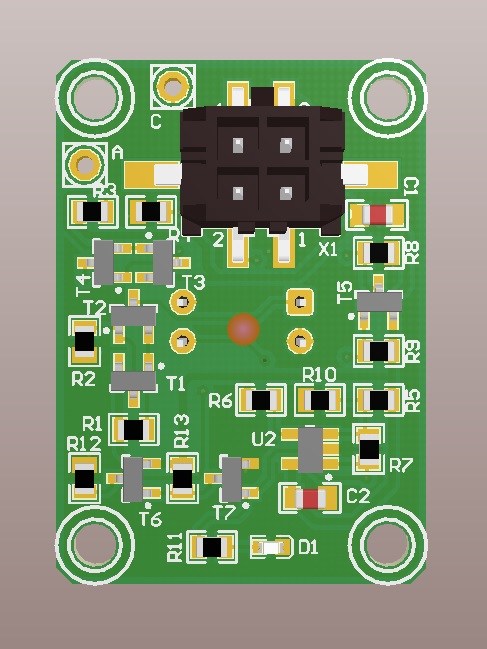 带有光传感器和检测电路的印刷电路板缩略图