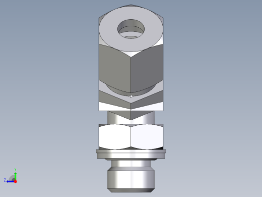 卡套式工业通用硬管接头EO_Adjustable_locknut_45_deg_elbow_VEE08SMCF右视缩略图