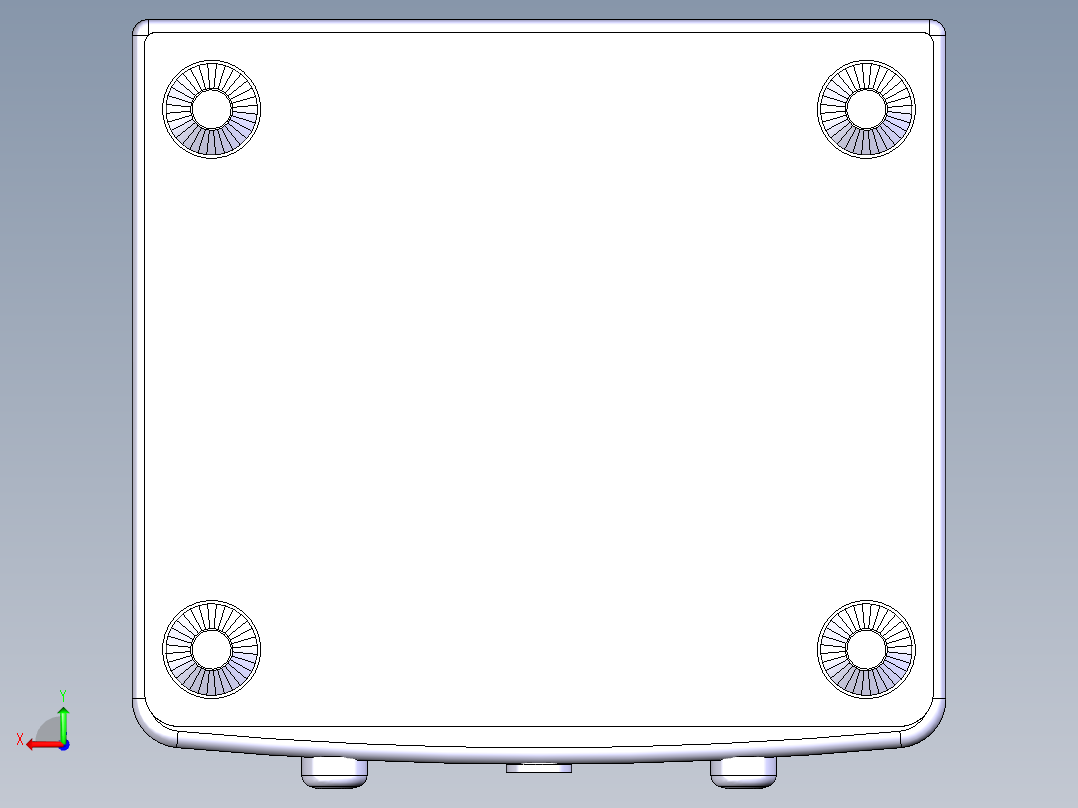 功率放大器21后视图