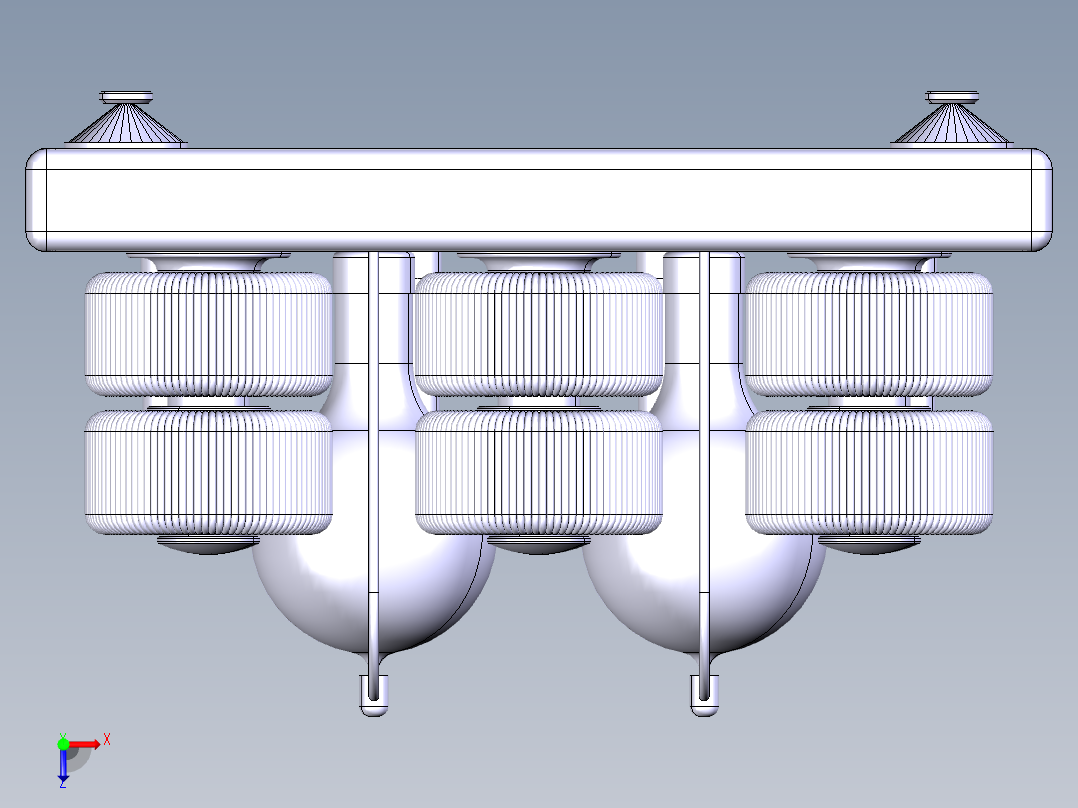功率放大器21俯视图