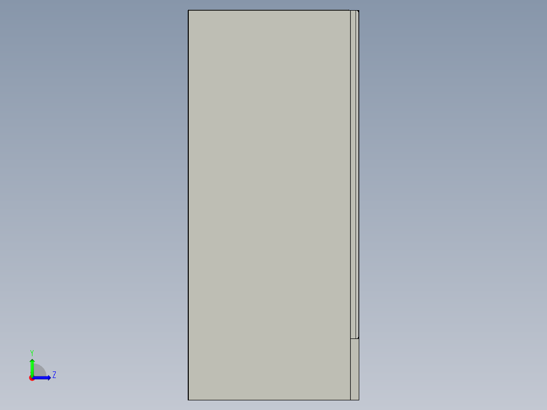 自动贩卖机 (2)左视图