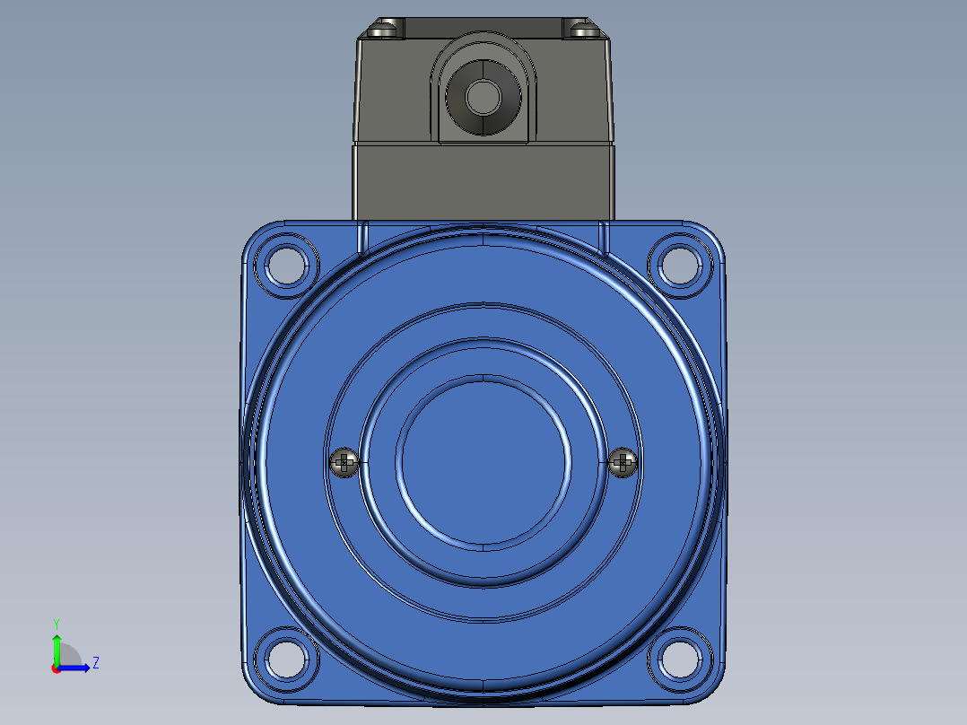YT系列调速电机-40yt04左视图