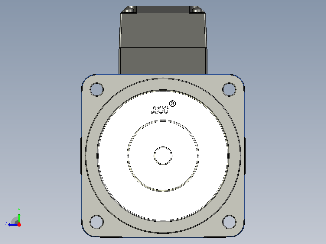 YT系列调速电机-40yt04右视图