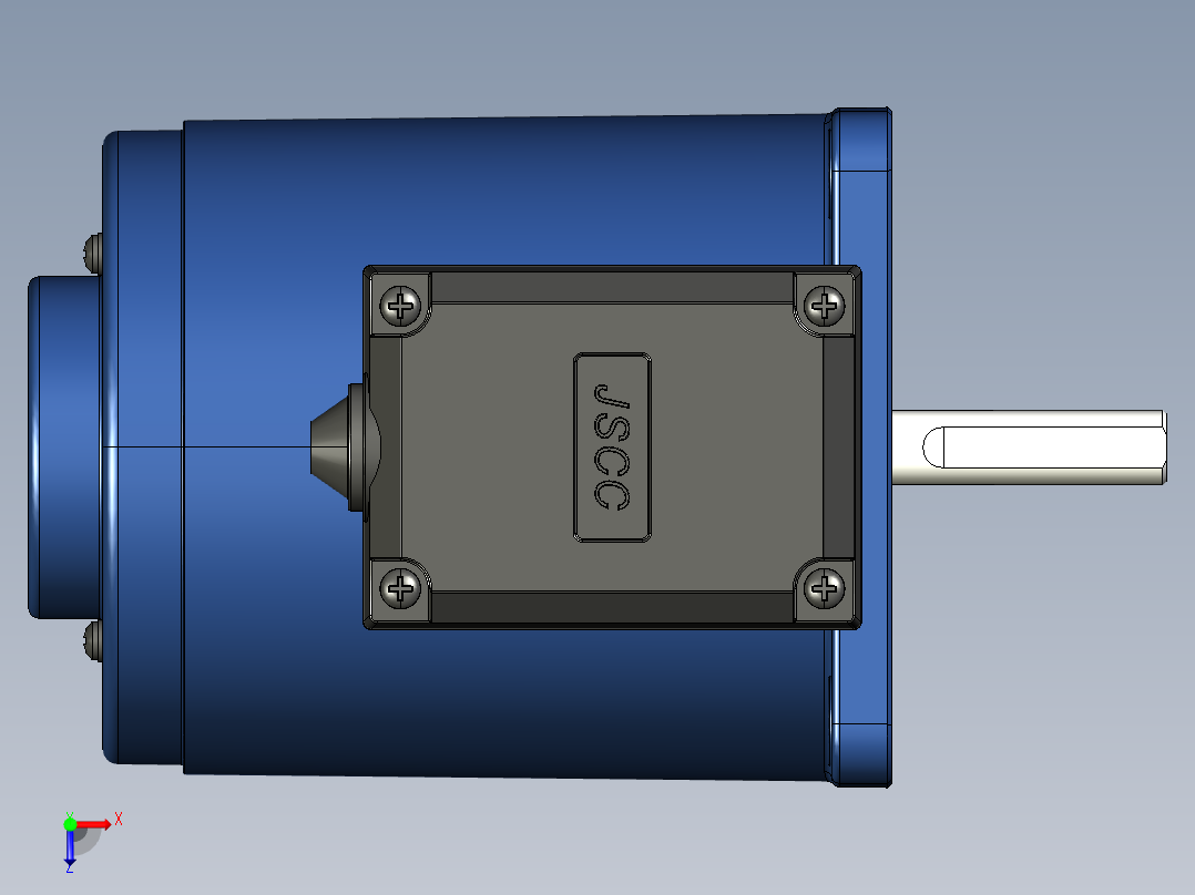 YT系列调速电机-40yt04俯视图