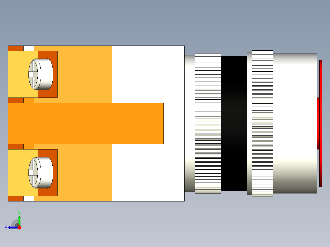 德力西电气LAY7-11BN 红右视图