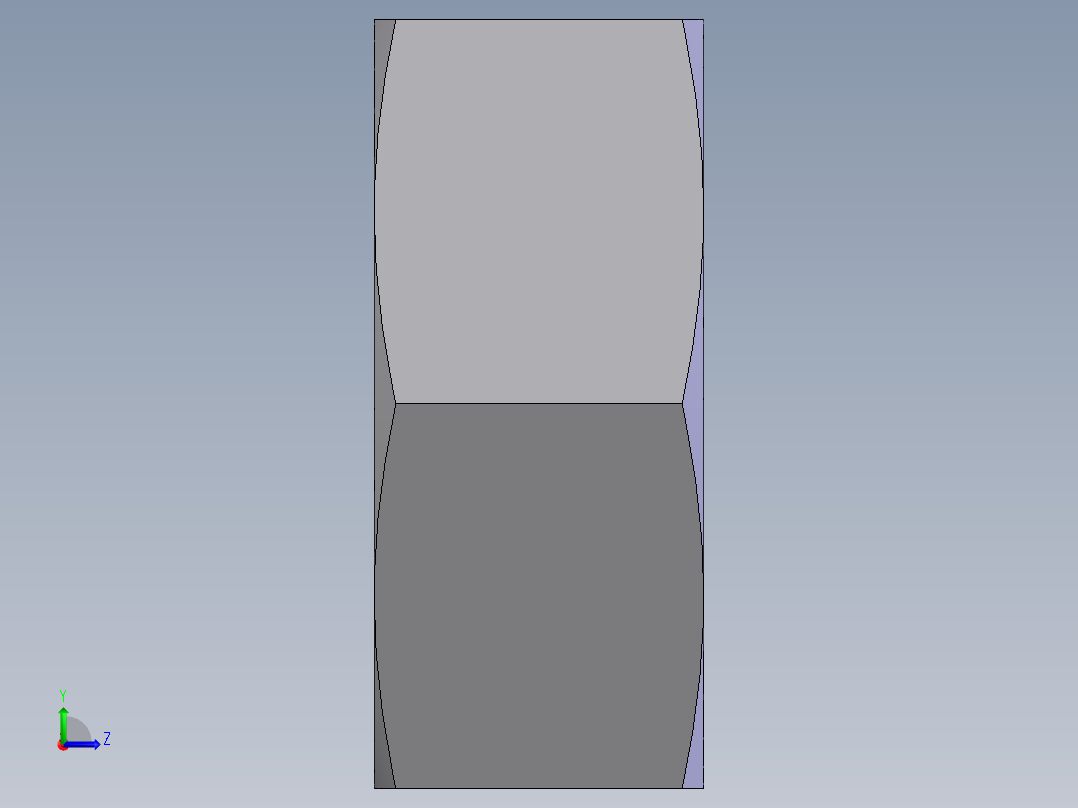 细牙I型六角薄螺母  M8×1.25左视图