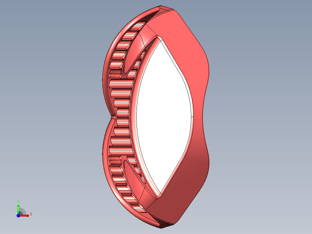户外座椅（环境设计）前视图