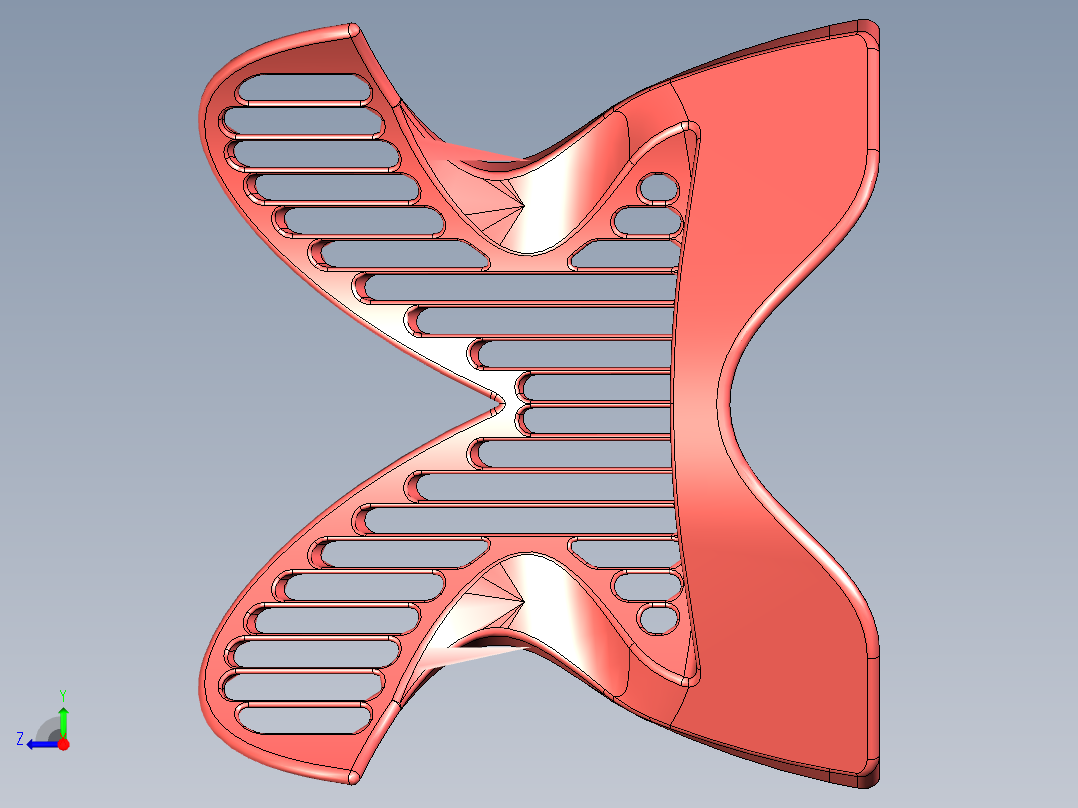 户外座椅（环境设计）右视图