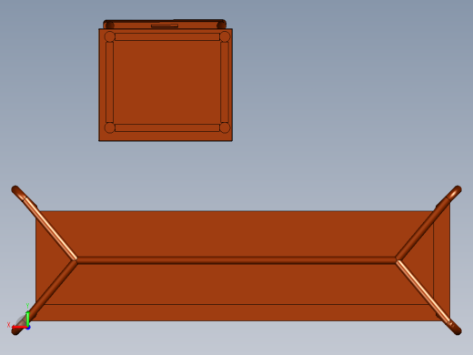 新式桌椅套后视缩略图