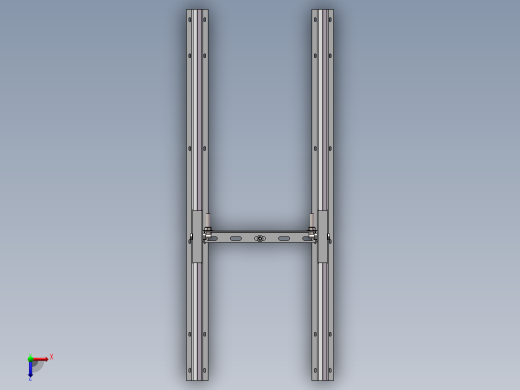 V型轨道车俯视缩略图