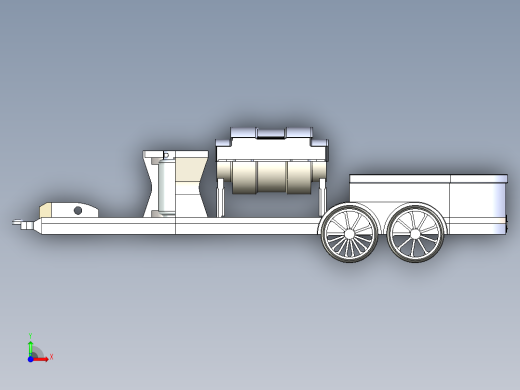 B3003713-烧烤车拖车前视缩略图