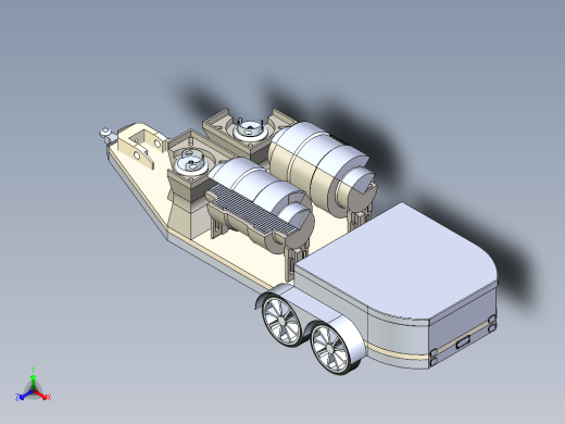 B3003713-烧烤车拖车正等轴测缩略图