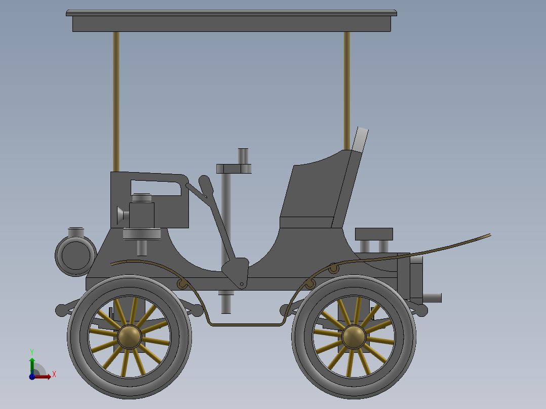 A2004588-1892年标致“木”复古款前视图