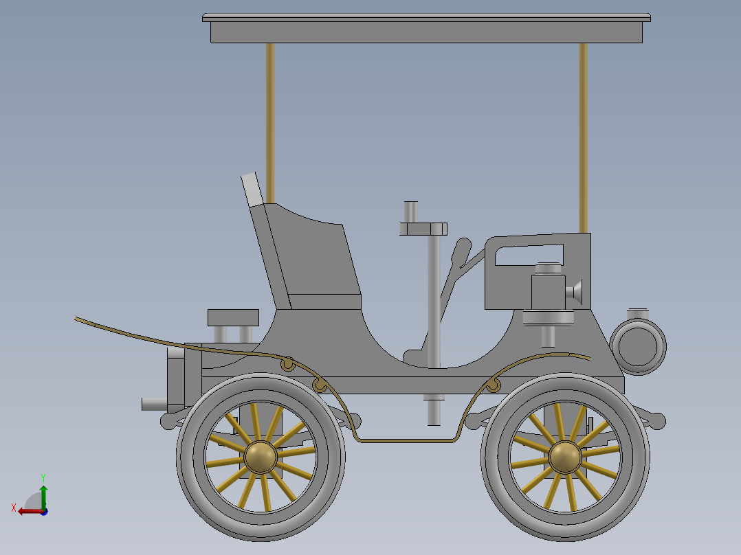 A2004588-1892年标致“木”复古款后视图