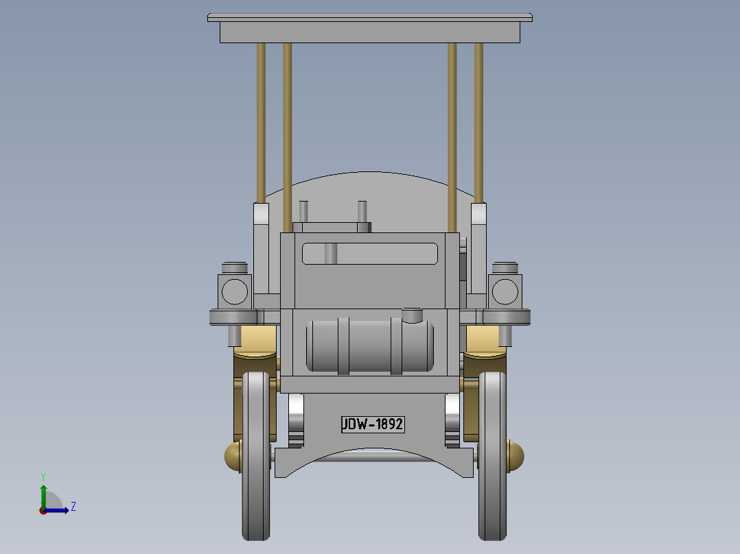 A2004588-1892年标致“木”复古款左视图