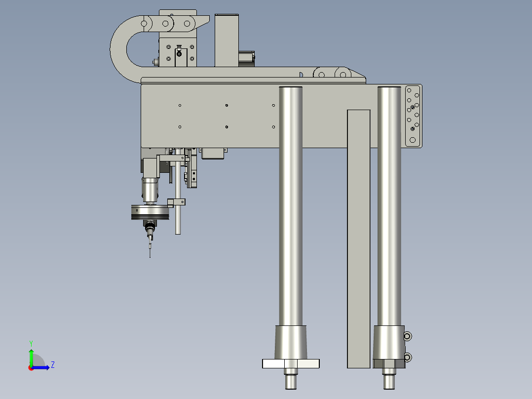 镜向三轴模组-OP006左视图