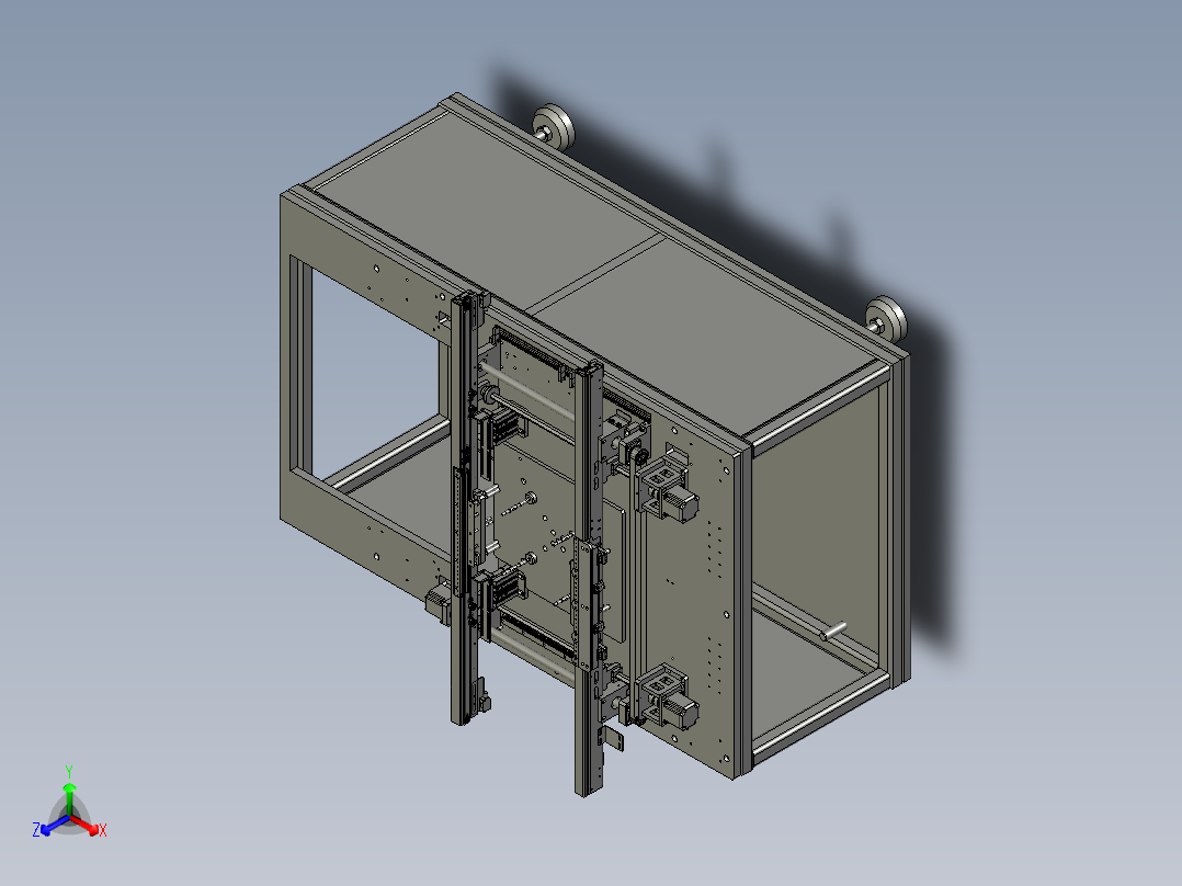 PCB-下料整体主视图