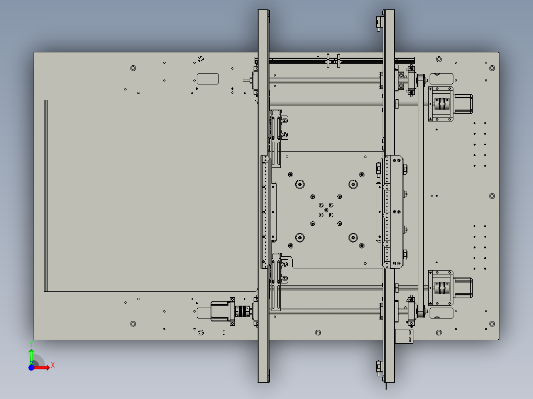PCB-下料整体前视图